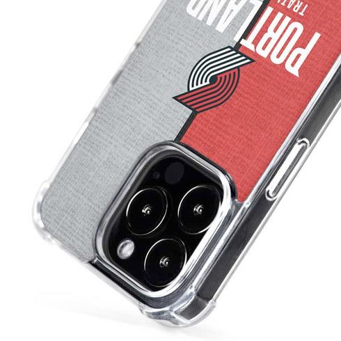 NBA Portland Trail Blazers Canvas iPhone 16 Pro MagSafe Case